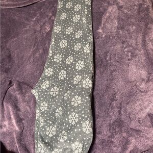 Gray Snowflake Pajama Pants